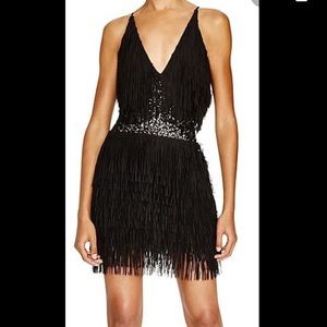 Gatsby Flapper Fringe New Years Eve Cocktail Dress